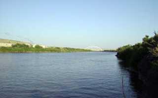 Иран над уровень моря
