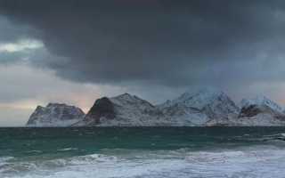 Берег норвегии какое море